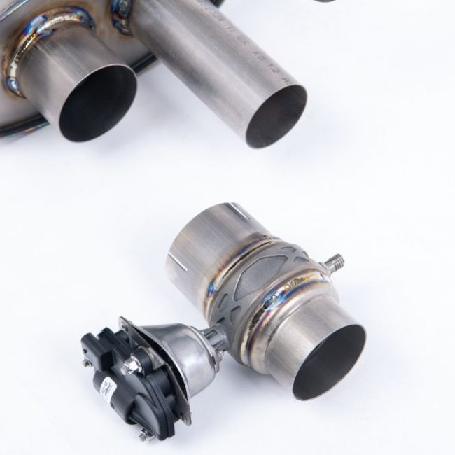 Milltek Signature Series Titanium Valved Axle-Back Exhaust System Upgrade Kit for C8 Audi RS6 / RS7