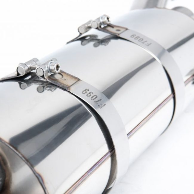 Milltek Valved Rear Silencer for 991.1 Porsche 911 Carrera S / 4S
