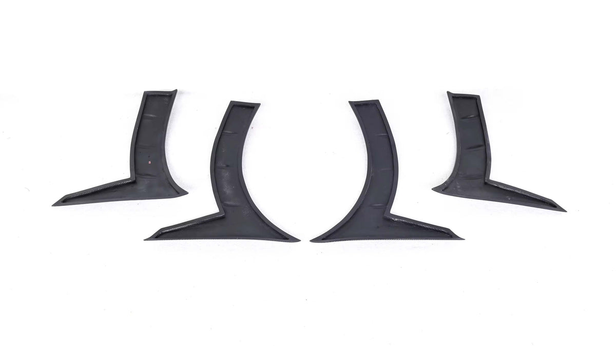 Carbon Fiber TCI Front + Rear Fender Trim -  Toyota GR Supra A90 MK5 (2020–2025).