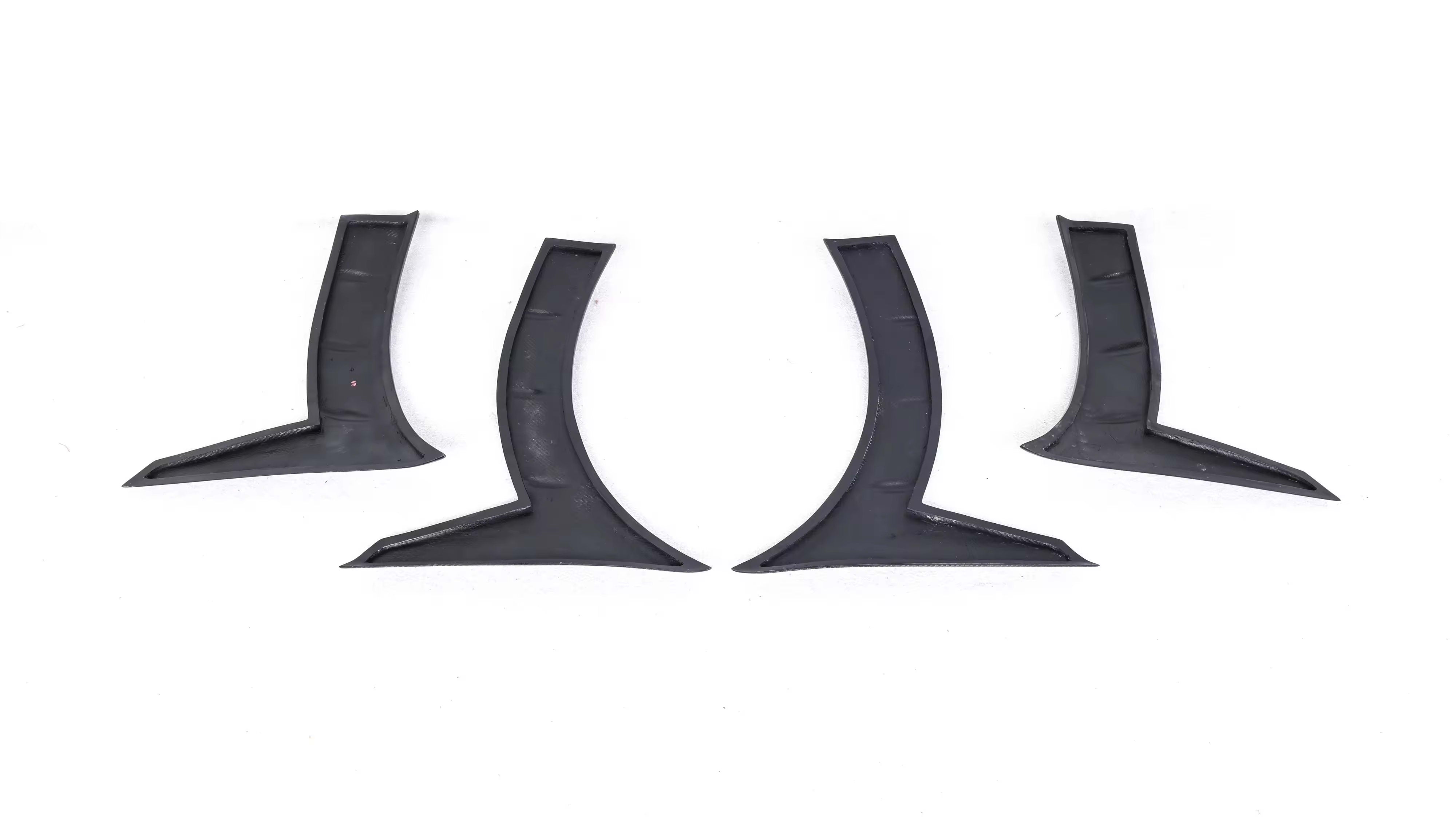 Carbon Fiber TCI Front + Rear Fender Trim -  Toyota GR Supra A90 MK5 (2020–2025).
