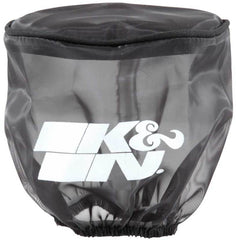 K&N Black Drycharger Round Straight Air Filter Wrap 4.5in ID x 4in H