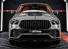Gloss Black GTR Style Front Grille - Mercedes Benz GLE W167.