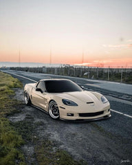 Carbon Fiber Front Lip - Corvette C6.