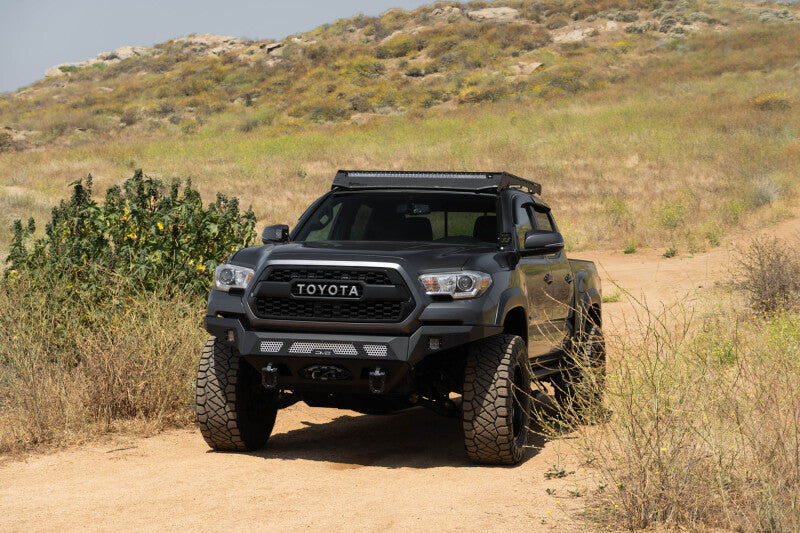 DV8 Offroad 16-23 Toyota Tacoma MTO Series Winch Front Bumper