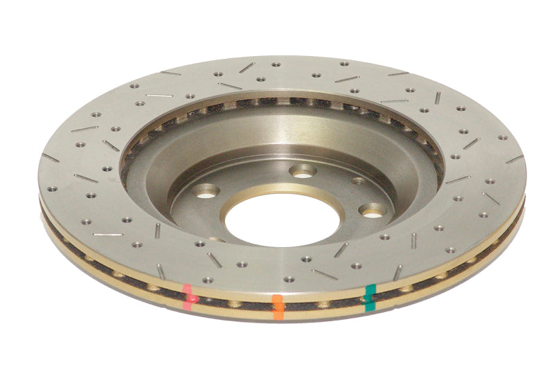 DBA 03-10 RX-8 Std Suspension / Sport Suspension Rear Drilled & Slotted 4000 Series Rotor