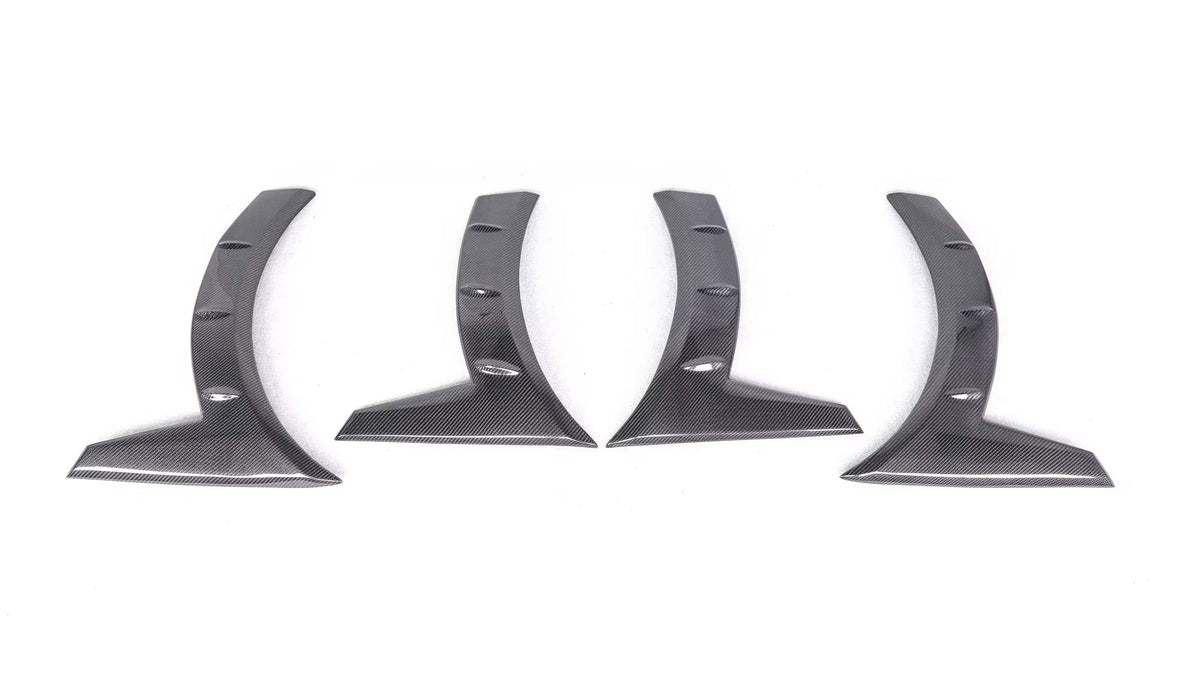 Carbon Fiber TCI Front + Rear Fender Trim -  Toyota GR Supra A90 MK5 (2020–2025).
