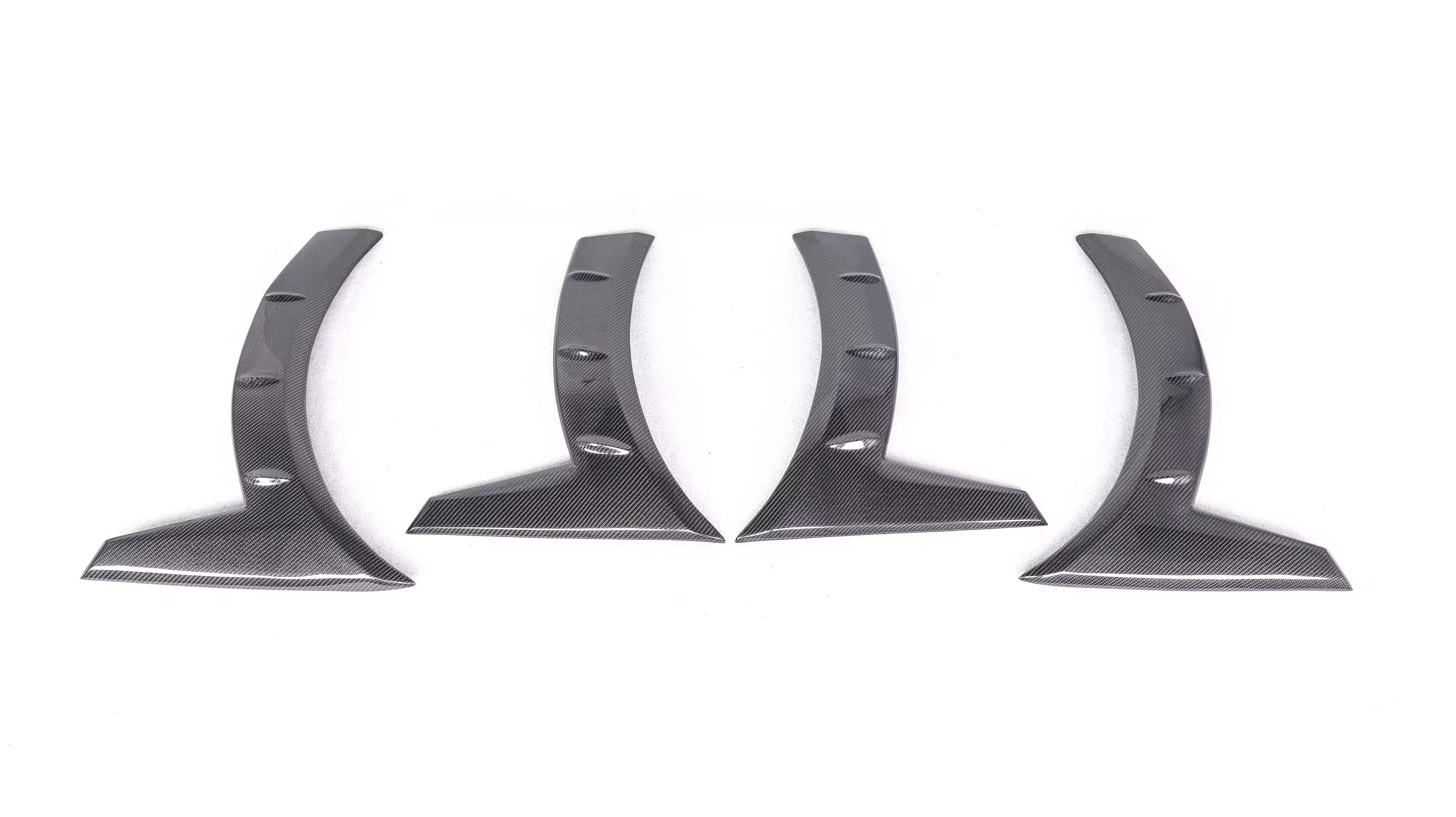 Carbon Fiber TCI Front + Rear Fender Trim -  Toyota GR Supra A90 MK5 (2020–2025).