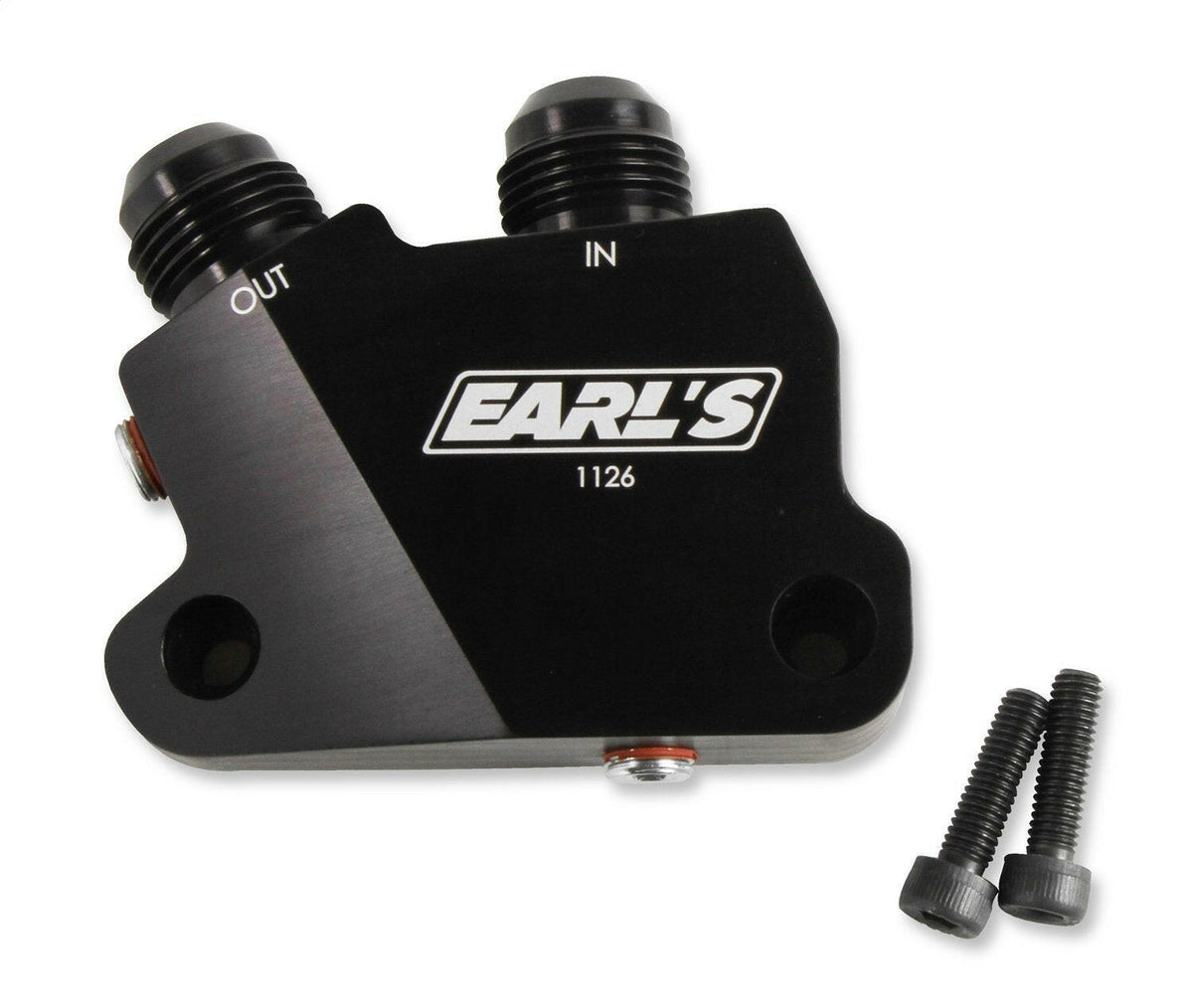 Earl's Performance Gm LT Engine Oil Cooler Adapter  (1126ERL).