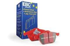 EBC RedStuff Rear Brake Pads | 2008-2015 Mitsubishi Evo X (DP31985C).