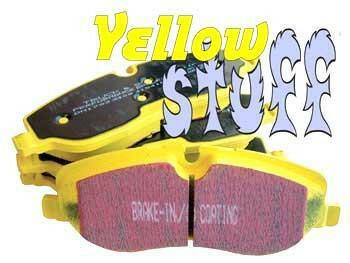 EBC Yellow Stuff Rear Brake Pads | 2003-2006 Mitsubishi Evo 8/9 (DP41538R).