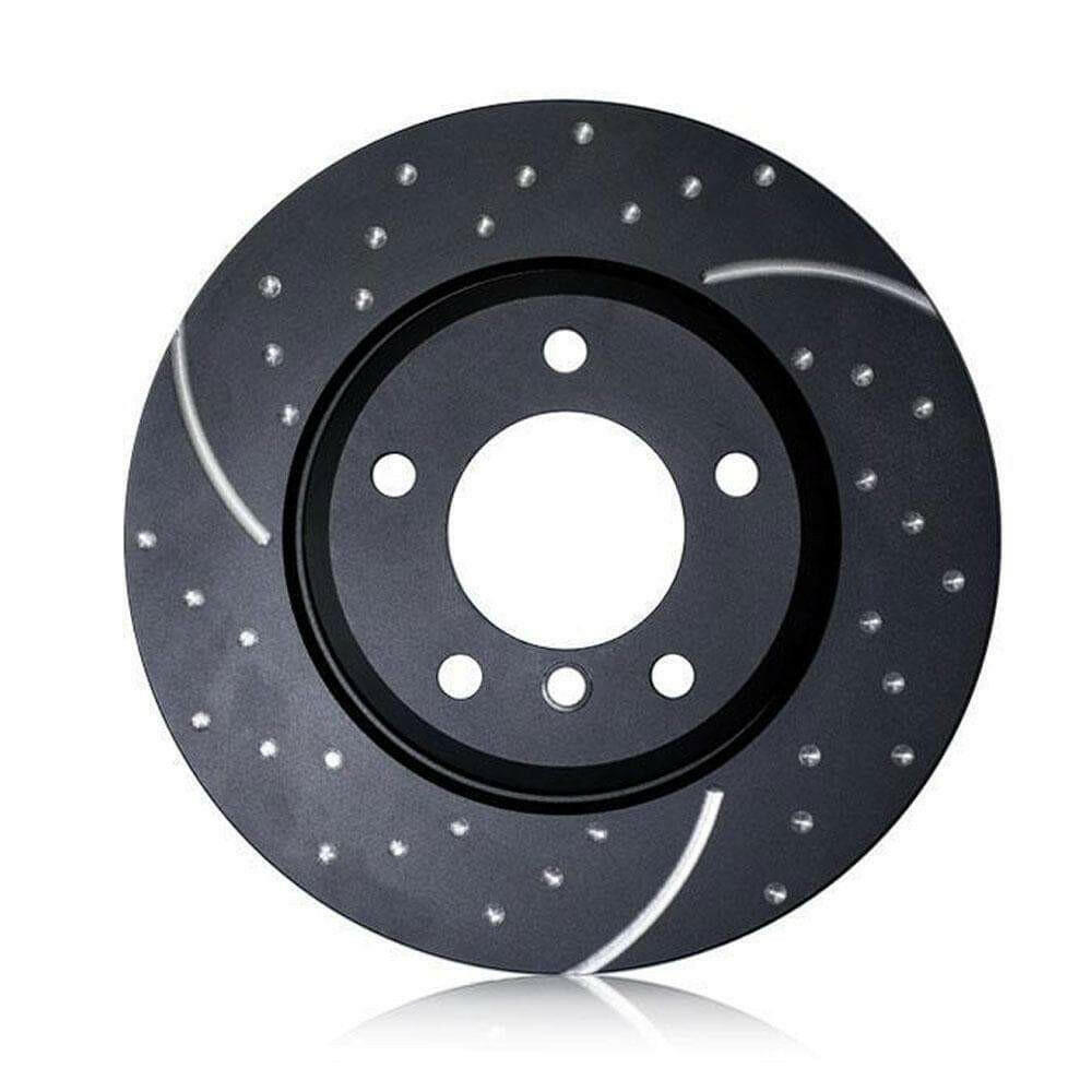 EBC GD Drilled & Slotted Rear Rotor Set | 2016-2021 Honda Civic (GD7752).