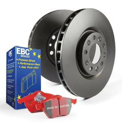 EBC Brakes Stage 12 Rear Brake Upgrade Kit | 2008-2015 Mitsubishi Evo X (S12KR1357).