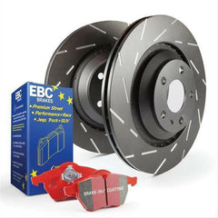 EBC Brakes Stage 4 Front Brake Upgrade Kit | 2008-2015 Mitsubishi Evo X (S4KF1644).