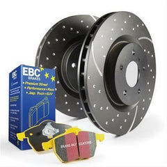 EBC Brakes Stage 5 Superstreet Rear Brake Upgrade | 2008-2015 Mitsubishi Evo X (S5KR1528).
