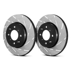 EBC USR BlackDash Sport Slotted Rear Brake Rotors | 2022+ Subaru WRX (USR7710).