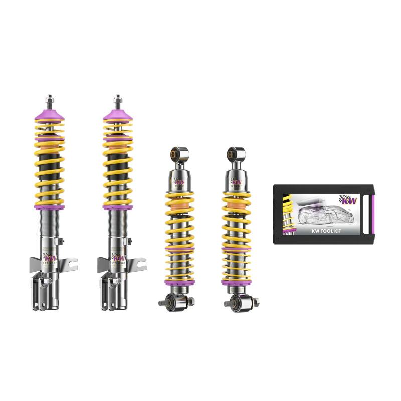 KW Coilover Kit V3 Porsche 944 incl. S/S2/Turbo; Coupe + Convertible