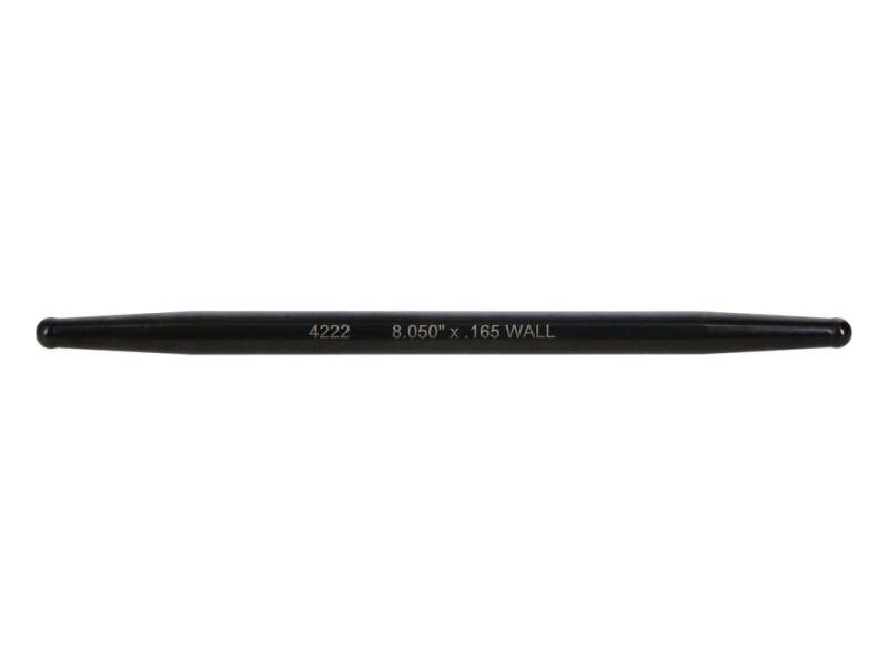 Manley Push Rod - 7/16 Dia. - 9.200 Length - 0.165 Wall - 4130 Chrome Moly - Swedged End - Set of 8