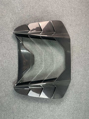 Carbon Fiber Rear Transparent Engine Cover V2 - Ferrari 488.