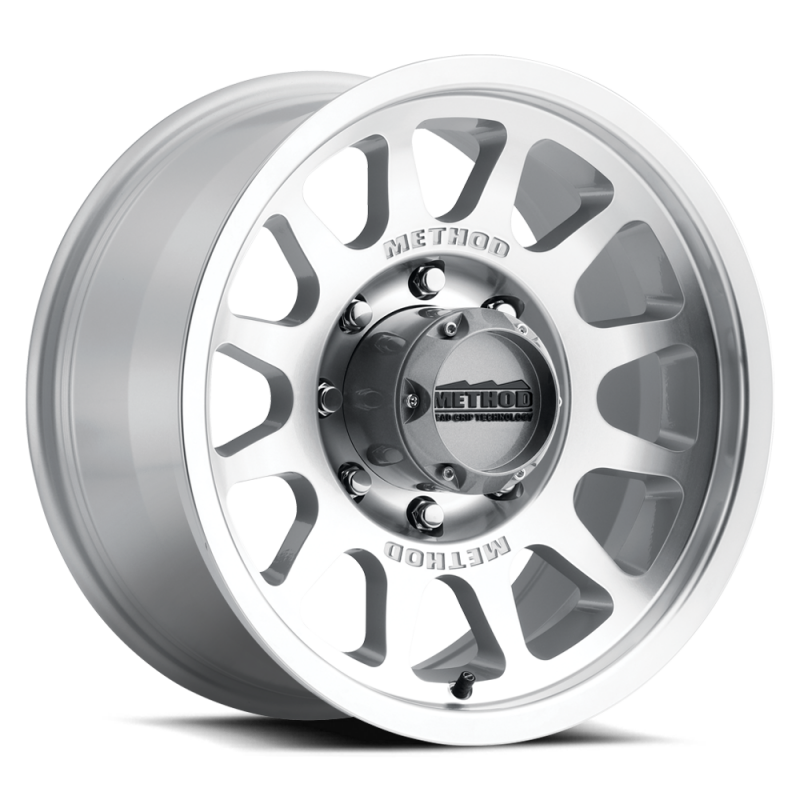 Method MR703 Bead Grip 20x9 12mm Offset 8x6.5 130.81mm CB - Machined Clear Coat