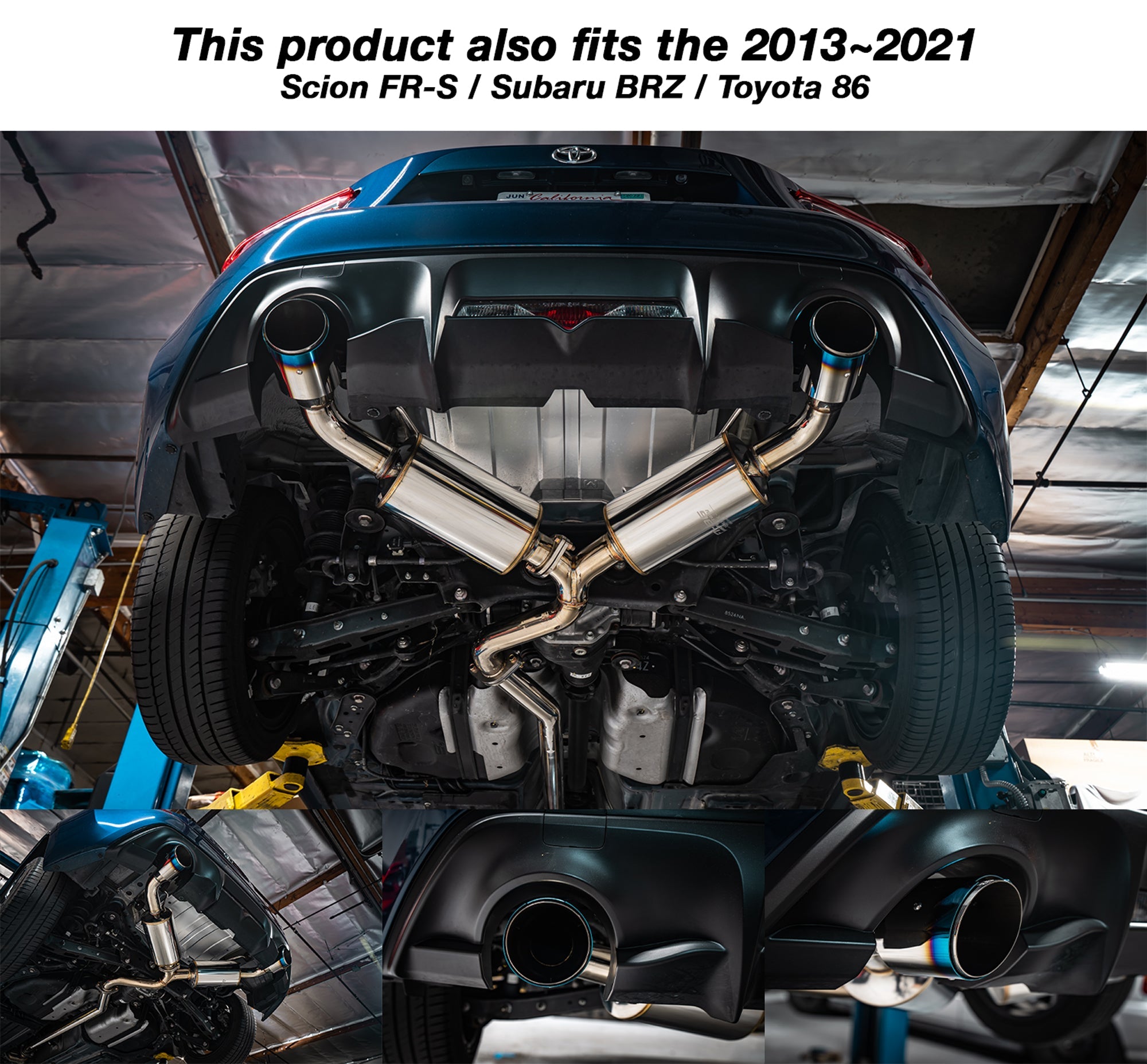 Elite Spec Catback Exhaust - Toyota GR86 / Subaru BRZ (2022+) & Scion FR-S / Toyota 86 / Subaru BRZ (13-21)
