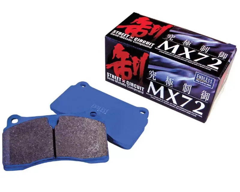 Endless MX72 Ceramic Carbon Brake Pads Rear Acura Integra Type-R 1997-2001.