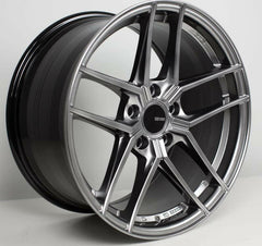 Enkei TY-5 5x114.3 19” Hyper Silver Wheels.