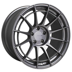Enkei NT03RR 5x114.3 18” Wheels in Matte Gunmetal.
