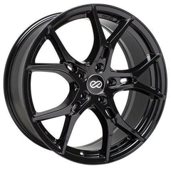 Enkei Vulcan 5x114.3 18” Gloss Black Wheels.