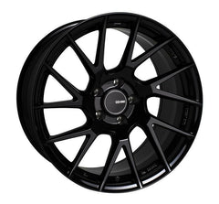 Enkei TM7 5x114.3 18” Gloss Black Wheels.