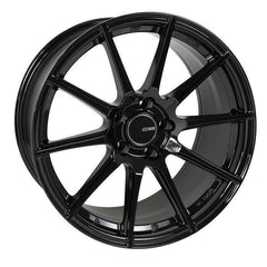 Enkei TS-10 5x114.3 17” Gloss Black Wheels.