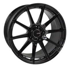 Enkei TS-10 5x114.3 18” Gloss Black Wheels.