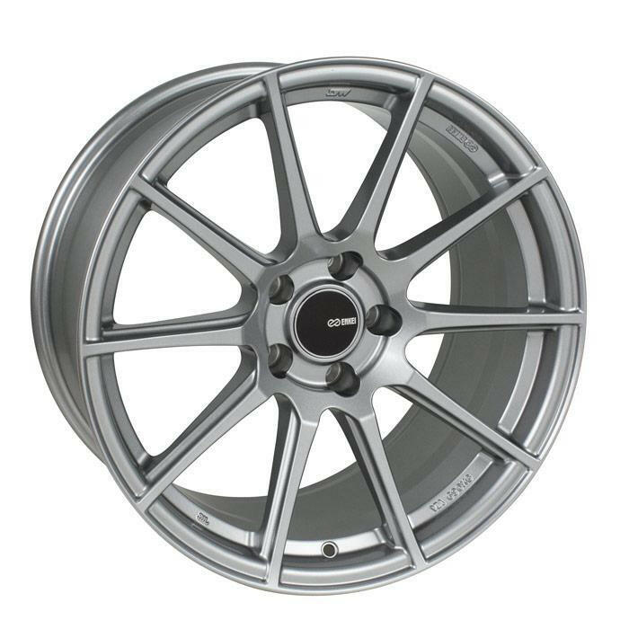 Enkei TS-10 5x114.3 18” Storm Gray Wheels.