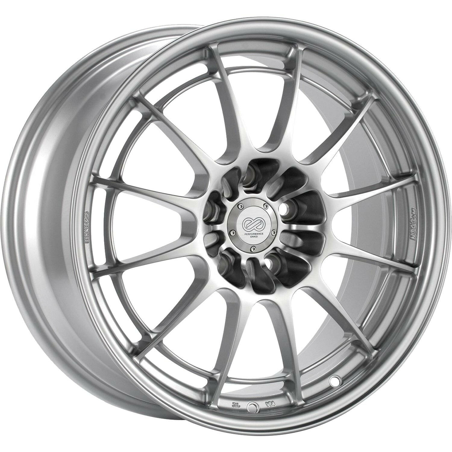 Enkei NT03M 18x9.5” 5x114.3 18” Wheels in Silver.