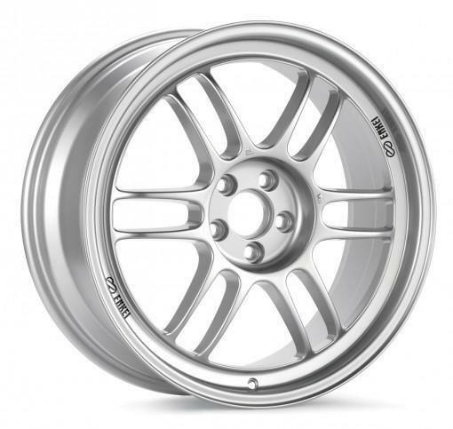Enkei RPF1 / 17x9.5 / 5x114.3 / 38mm Offset / 73mm Bore Silver Wheel.
