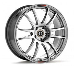 GTC01 17x9.5 5x114.3 38mm Offset 75mm Bore Hyper Black Wheel by Enkei.