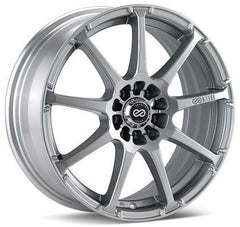 EDR9 15x6.5 5x100/+38mm offset 72.6 Bore Diameter Silver Wheel by Enkei.