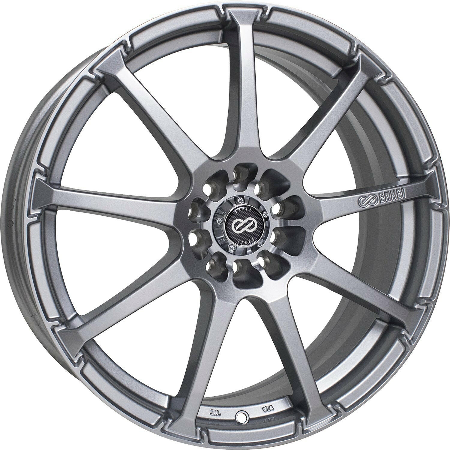 Enkei EDR9 5x100/5x114.3 17” Wheels in Silver.