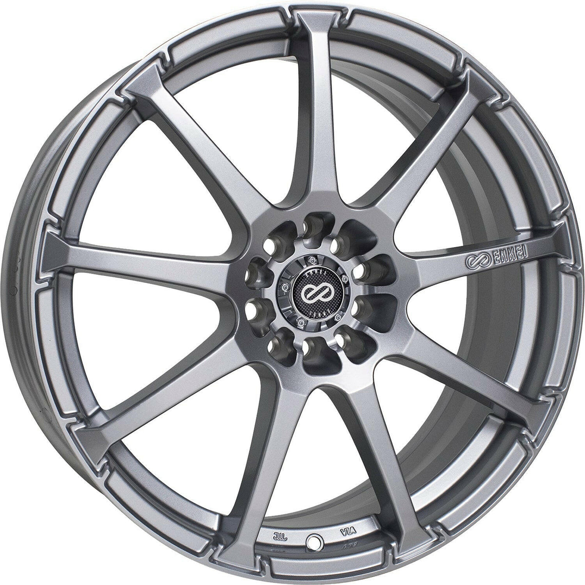 Enkei EDR9 5x100/5x114.3 17” Wheels in Silver.