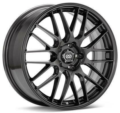 EKM3 18x8 5x114.3 40mm offset 72.6 Bore Dia Gunmetal Wheel by Enkei.
