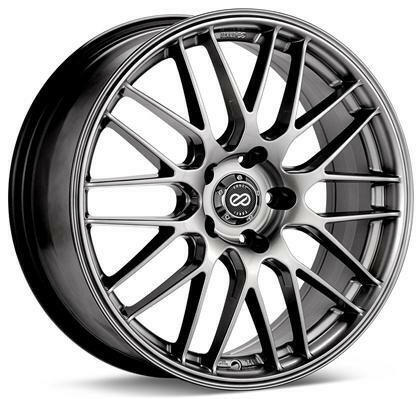 EKM3 442 18x8 5x114.3 40mm offset Hyper Silver Wheel by Enkei.