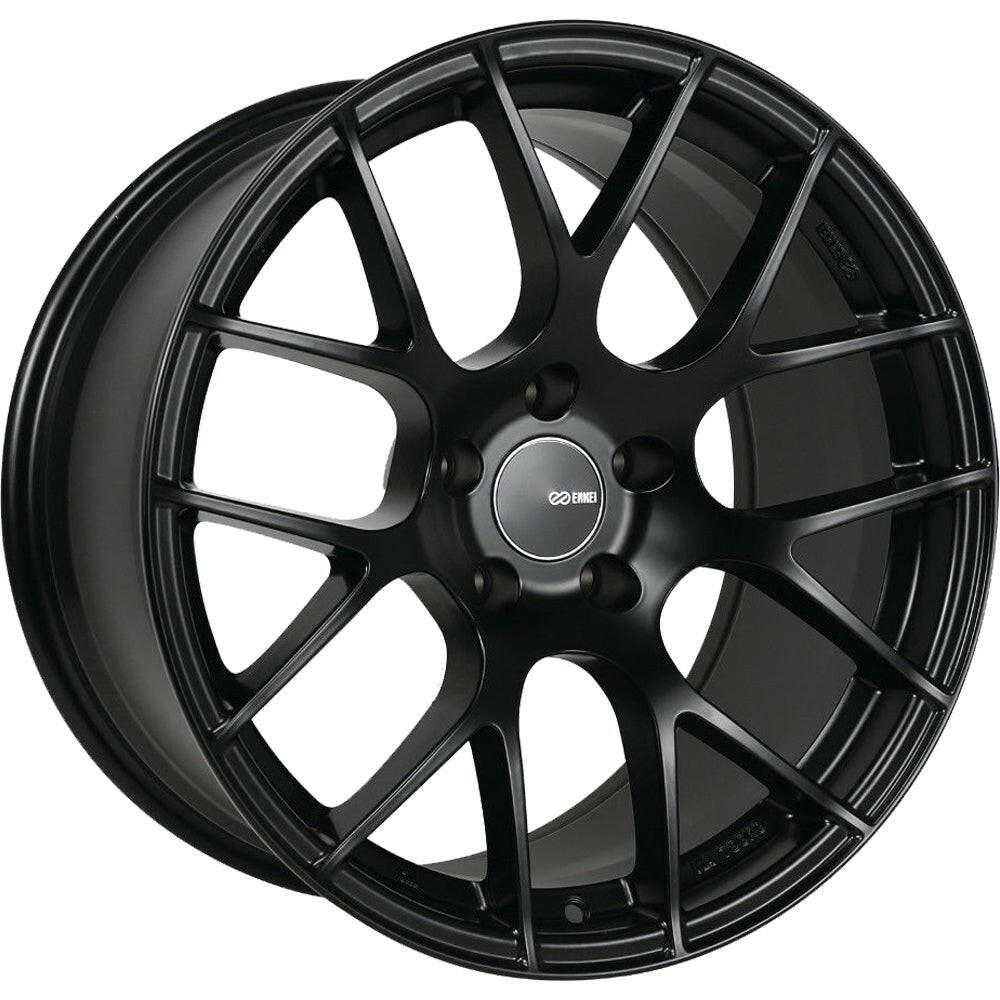Enkei Raijin 5x114.3 18” Wheels in Black.
