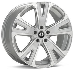 Universal SVX Truck & SUV 18x8 40mm Offset 5x114.3 Bolt 72.6mm Bore Silver Machined Wheel by Enkei.