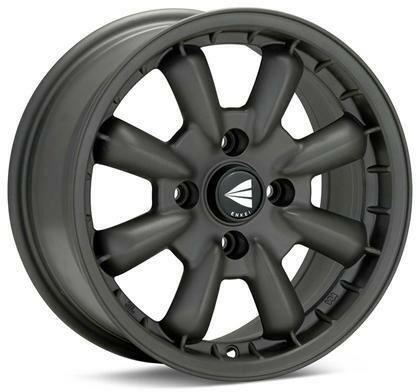 Compe 16x8 0mm Inset 4x114.3 Bolt Pattern 72.6mm Bore Dia Matte Gunmetal Wheel by Enkei.