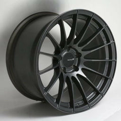 Enkei RS05-RR / 18x10.5 / 15mm Offset / 5x114.3 Bolt Pattern / 75.0 Bore Matte Gunmetal Wheel.