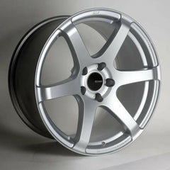 T6S 17x9 35mm Offset 5x114.3 Bolt Pattern 72.6 Bore Matte Silver Wheel by Enkei.
