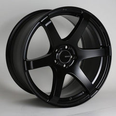 T6S 17x9 45mm Offset 5x114.3 Bolt Pattern 72.6 Bore Matte Black Wheel by Enkei.