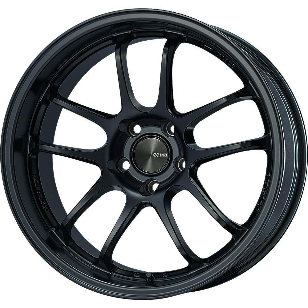 Enkei PF01EVO 5x114.3 17” Wheels in Black.