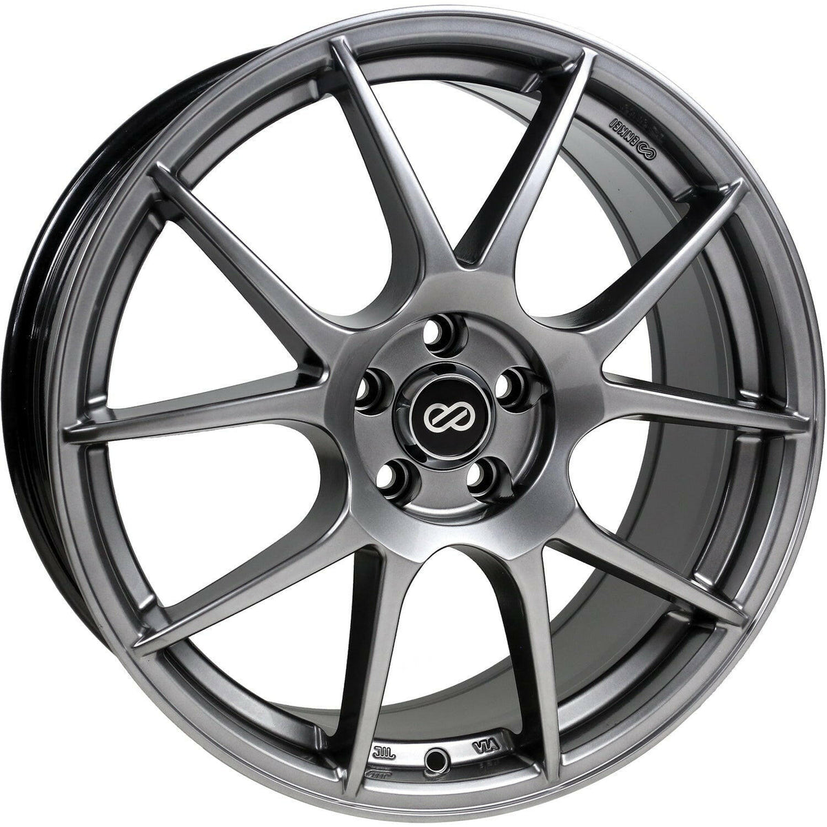 Enkei YS5 5x114.3 16” Wheels in Hyperblack.