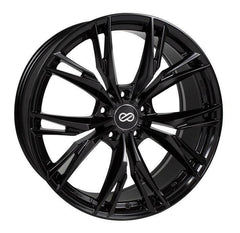 Enkei ONX 5x114.3 18x8.0” +40mm Offset Gloss Black Wheels.
