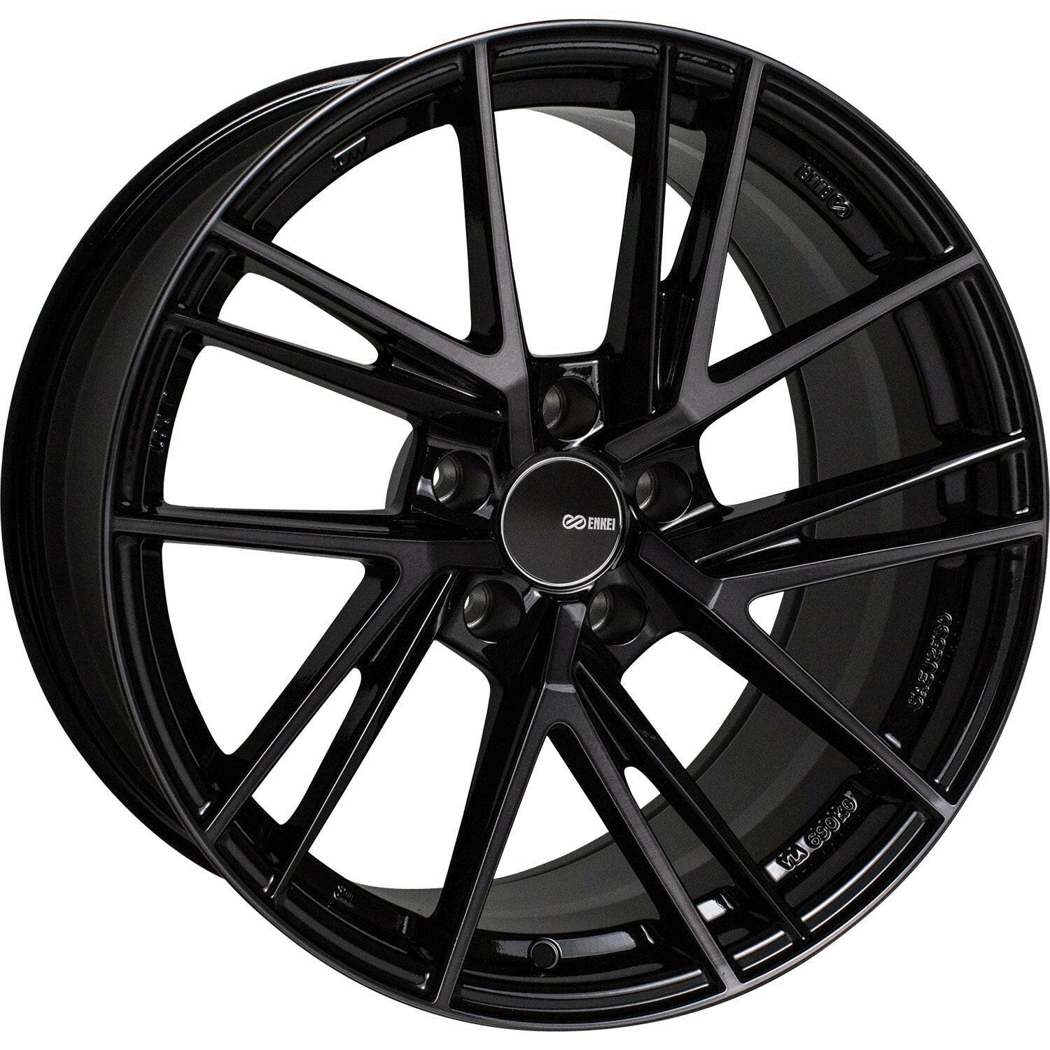 Enkei TD5 5x114.3 17” Wheels in Pearl Black.